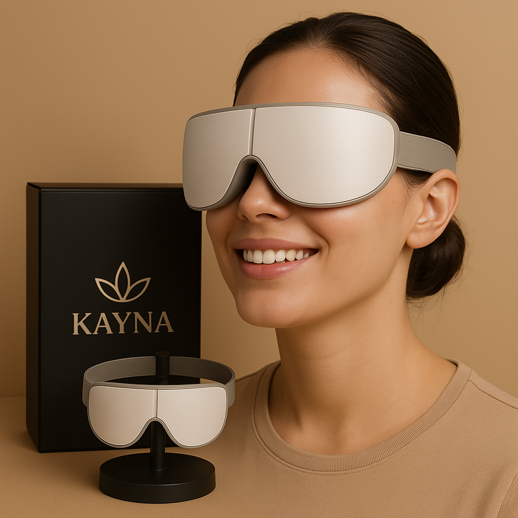 KAYNA™ EYE GLOW – Red Light & Microcurrent Eye Therapy