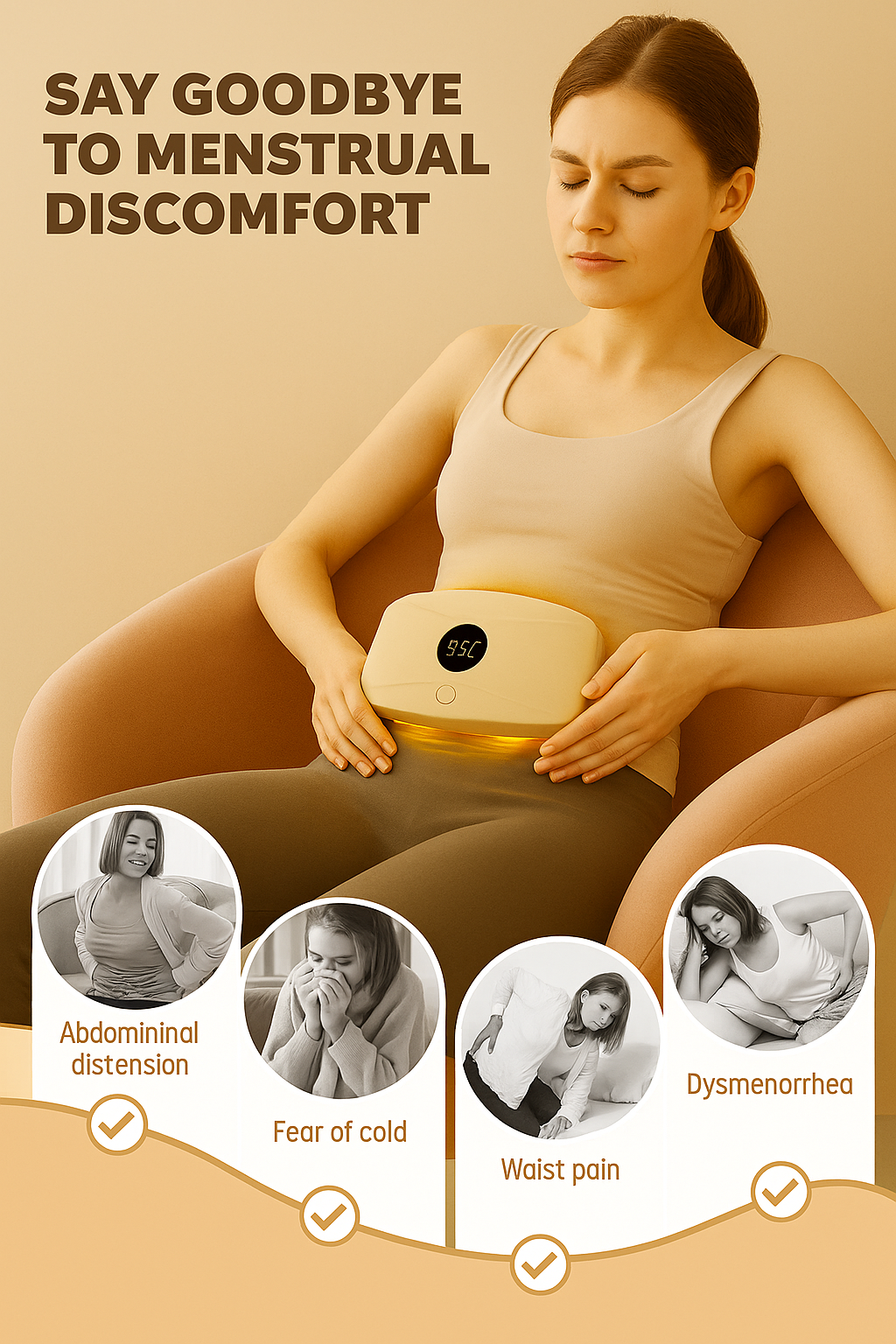 KAYNA™ THERMA Belt – Relief. Anytime. Anywhere.