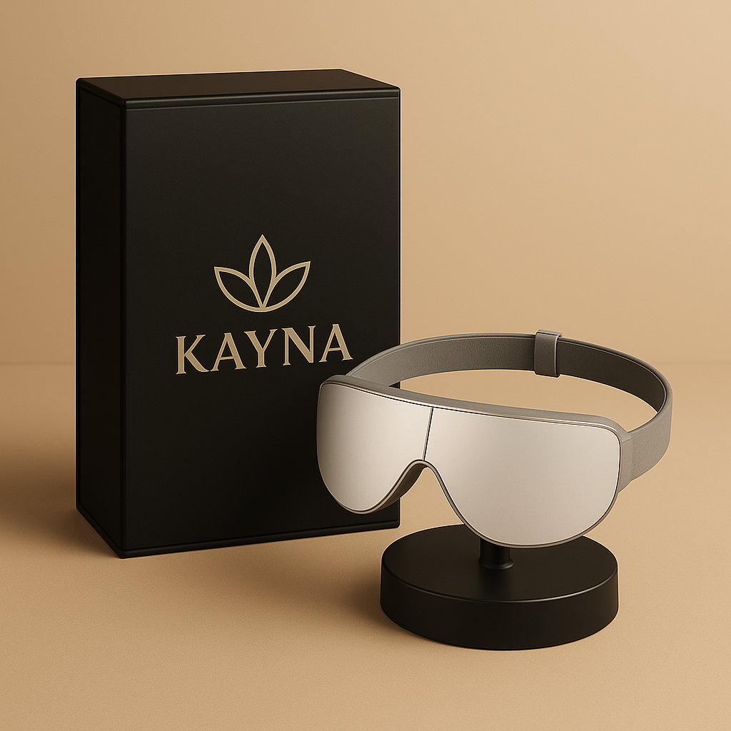 KAYNA™ EYE GLOW – Red Light & Microcurrent Eye Therapy