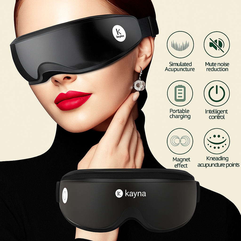 KAYNA™ EYE GLOW – Red Light & Microcurrent Eye Therapy
