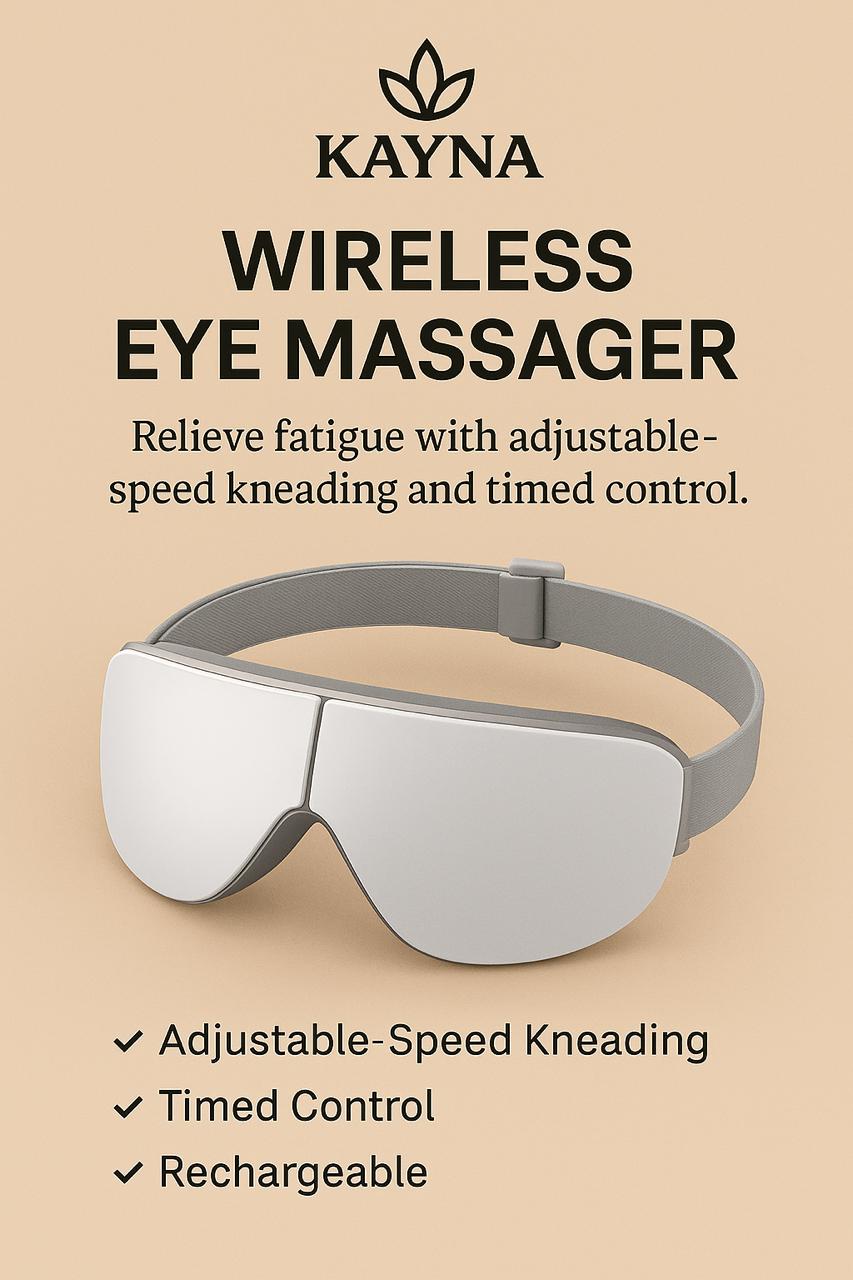 KAYNA™ EYE GLOW – Red Light & Microcurrent Eye Therapy